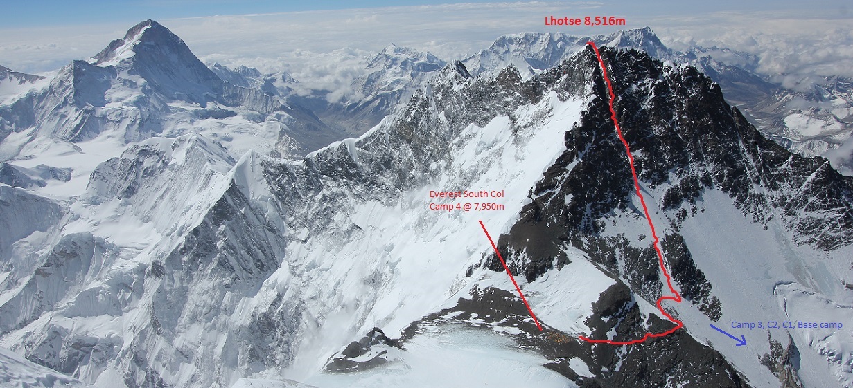 Lhotse Double Climbing Everest For Charity Fundraising To Build A School In Nepal